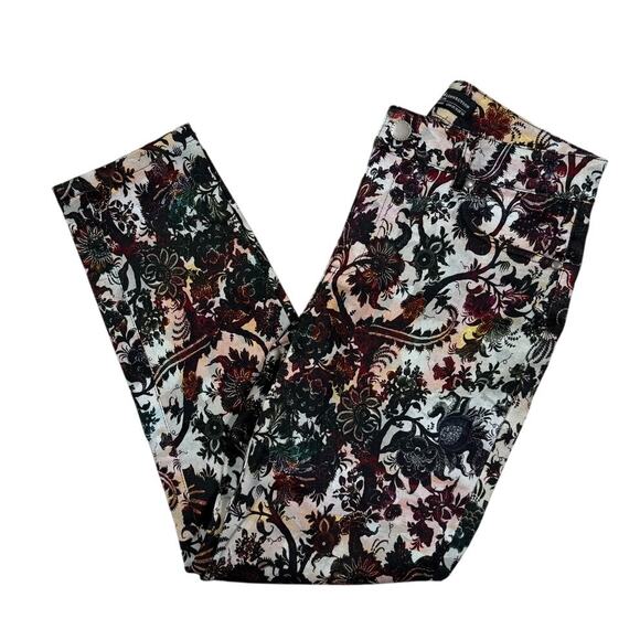Peruvian Connection Womens Size 6 Floral Pants - Picture 1 of 10